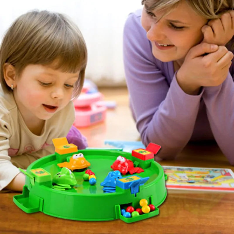 Frog Eating Beans Board Game